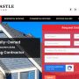 new castle roofing website design